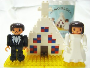 KAWADA NANOBLOCK 積木 結婚典禮 (ML